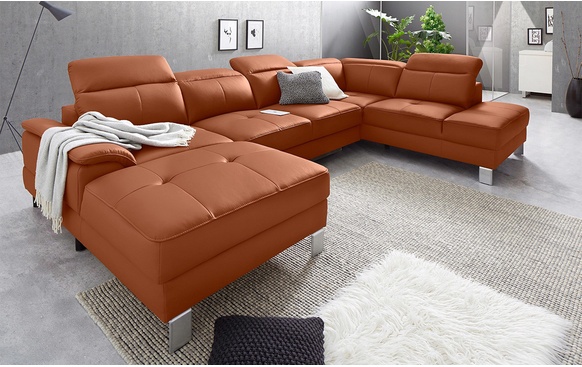 П-образный диван Mantua в ткани