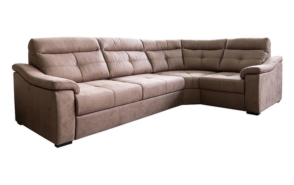 Угловой диван Барселона в коже (3ML/R.90.1R/L)