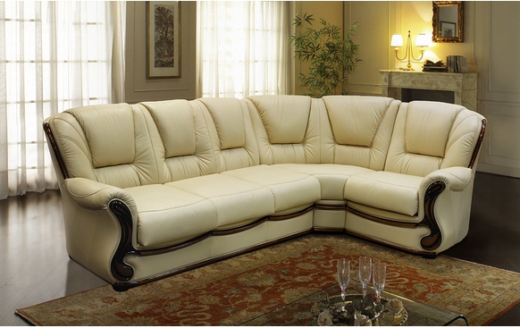 Угловой диван Изабель 2 в коже (3МL/R.90.1R/L) Спецпреждложение