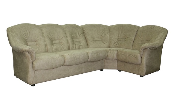 Угловой диван Омега в ткани (3МL/R.90.1R/L)