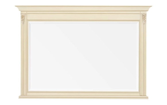 Зеркало Палермо Т-705 | ваниль с золотом